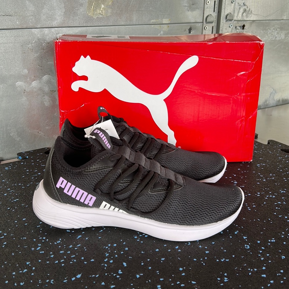 NIB Womens PUMA Star Vital Soft Ride Extreme Cushion Athletic Sneaker Black